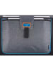 Piquadro Blue Square Aktentasche III Leder 39 cm Laptopfach in nachtblau