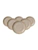 Ritzenhoff & Breker 6er Set Espressountertassen Sahara ø 11,5 cm in Creme