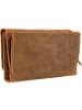 Greenburry Vintage Geldbörse Leder 18 cm in brown
