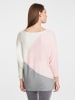 Heine Pullover in graumeliert-rose