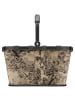 Reisenthel Carrybag - Einkaufskorb (cord dark matcha) in jaquard brown