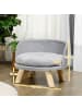 Pawhut Hundesofa Grau 40,5L x 40,5B x 33H cm