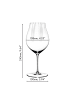 RIEDEL Glas 4er Set Pinot Noir Gläser Performance 830 ml transparent in transparent