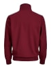 Jack & Jones Sweatshirt mit Reißverschluss in Cabernet