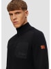 s.Oliver Strickpullover langarm in Schwarz