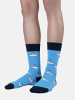 Unabux Freizeitsocken GRUMBLE IN THE JUNGLE in hellblau