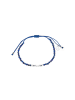 Luxenter Armband mit Silberfinish und natürlichem Lapislazuli – Likah
