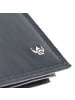 Golden Head Polo Geldbörse RFID Schutz Leder 11 cm Geldscheinklammer marineblau