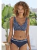 LASCANA Bikini-Hose in marine-bedruckt