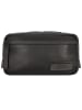 Jost Stockholm Kulturbeutel Leder 22 cm schwarz