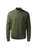 MCS Sweatshirt mit Halbreißverschluss Clement in Beetle