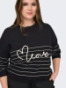 ONLY Carmakoma Strickpullover in Black 1