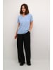Kaffe T-shirt KAbella Regular fit in Ultramatine/Feather Gray Dot