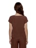 Betty Barclay Halbarm-Shirt mit Schleifenknoten in Light Maroon