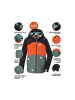 Killtec Funktionsjacke mit Kapuze in Schwarz0110