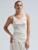 Seamless Basic Top Isa in Off-White