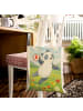 Mr. & Mrs. Panda Shopper Bag Panda Handball spielen Design ohne ... in Weiß
