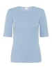 Kaffe T-shirt KAcarna Slim fit in Soft Chambray