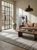 KADIMA DESIGN Teppich Wolle Handgetuftet EDALE Abstrakt Wohnzimmer Modern Wohnlich in Natur