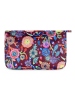 Oilily Pieternella stripe Kosmetiktasche 28 cm tawny port