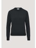 Hessnatur Hessnatur Pullover Regular aus reiner Bio-Merinowolle in schwarz