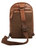 SPIKES & SPARROW Crossover Bag echt Leder in cognac