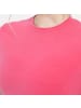 SMILODOX Crop Shirt Kenna in Pink