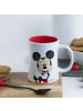 Geda Labels Tasse Mickey 3D Relief  in Rot - 360ml