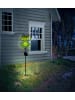 näve LED Solarleuchte "FROGGY" in grün - (L)20.5 cm x (B)8 cm x (H)90 cm