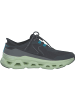 Skechers Slipper in Charcoal Hotmelt/Mesh/Lime Tri