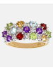 Diamant L'éternel Ring aus 375 Gelbgold mit Diamant mit Amethyst