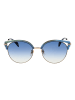 Police Frauen Sonnenbrille Schmetterling Blau