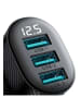 Joyroom Joyroom JR-CCD03 3 4A Kfz-Ladegerät mit Display und 3x USB-A
