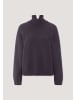 Hessnatur Strick Pullover in dunkle traube