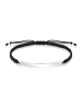 KUZZOI Armband 925 Sterling Silber Geo, Knoten, Rechteck in Silber