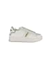 GAELLE PARIS Weiße Polyurethan-Sneaker