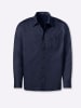 WITT WEIDEN Langarm-Hemd in marine