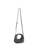 Les Visionnaires Greta Micro weave Handtasche Leder 20 cm asphalte
