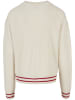 Urban Classics Urban Classics Herren Sporty Boxy Cardigan in whitesand