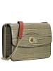 Seidenfelt Tuuli Small - Umhängetasche 17 cm (sand/gold) in smoke green/gold