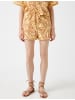 KOTON Shorts in Gelb Gemustert