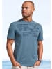 John Devin T-Shirt in blau