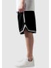 Urban Classics Mesh-Shorts in schwarz