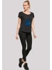 F4NT4STIC Long Cut T-Shirt Hawaii Surf Beach Summer in schwarz