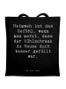 Mr. & Mrs. Panda Tasche Spruch Heimweh Kühlschrank mit Spruch in Schwarz