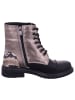Esgano Damenschnürrstiefel kalt flach  in  Mehrfarbig