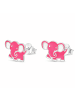 schmuck23 Silber Ohrringe 925 Elefant 0,7 cm x 0,8 cm