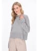 DreiMaster Klassik Women Sweater in light grey melange