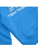 New Balance Hoodie Essentials Stacked Logo in Blau