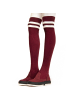 Montevita Stiefel Plateaustiefel Bottavita3 in Bordeaux